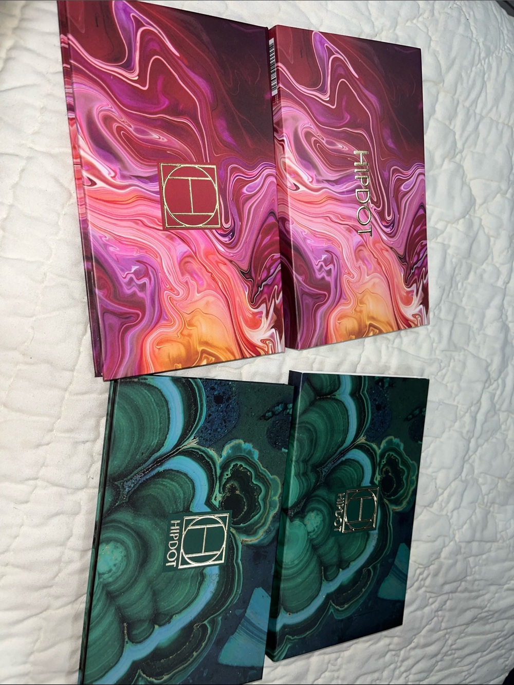 💕BUNDLE 2 HIPDOT EYESHADOW PALETTES- CENOTE & ZION💕